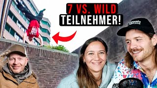 Krasse PARKOUR Videos von Stefan gefunden  Jan amp Rizzo reagieren auf 7 vs Wild Teilnehmer [upl. by Alra836]