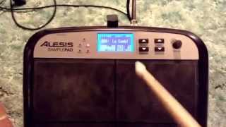 Alesis sample pad demo [upl. by Jenica]