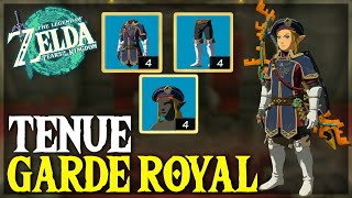 Comment Débloquer la TENUE DE GARDE ROYAL dans Zelda Tears of the Kingdom  TUTO ZELDA TOTK [upl. by Yuji]