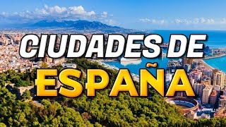 ✈️ TOP 20 Mejores DESTINOS de ESPAÑA ⭐️ Que Ver y Hacer en España [upl. by Poyssick392]