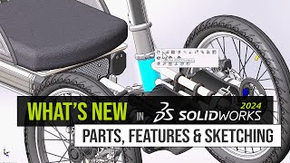 SOLIDWORKS 2024  Parts Features and Sketching [upl. by Pacifica]