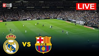 🔴LIVE Real Madrid vs Barcelona La Liga 202425 Full match  Video game simulation PES Gameplay [upl. by Amaras14]