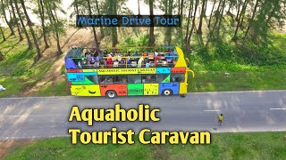 Marine Drive Trip in Aquaholic Tourist Caravan Coxs Bazar [upl. by Bunni]