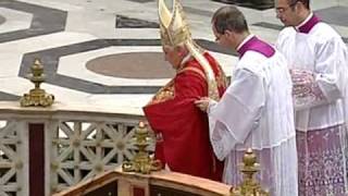 The Liturgy of Benedict XVI according to Guido Marini his Master of Ceremonies [upl. by Ainnat867]