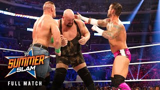 FULL MATCH CM Punk vs John Cena vs Big Show — WWE Championship Triple Threat Match [upl. by Heimer862]