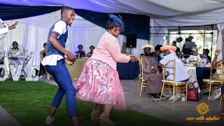 Young Man amp Elderly Lady Dance Performance  Zim Wedding Guests Are The Best [upl. by Lainey]