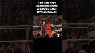 Solo Sikoa help Bronson Reed to defeat Rollinswwe youtubeshorts shorts [upl. by Assilym647]