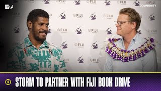 Storm to deliver books to Fijian Schools [upl. by Beghtol]