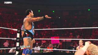 Raw  Santino Marella vs Dolph Ziggler [upl. by Jobi]