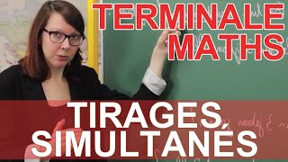 Probabilités  Tirages simultanés  Le rappel de cours  Maths terminale  Les Bons Profs [upl. by Gilliette]