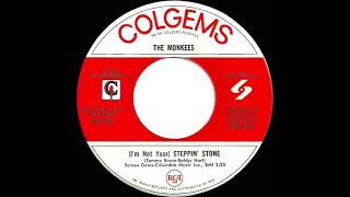 1967 HITS ARCHIVE I’m Not Your Steppin’ Stone  Monkees mono 45 [upl. by Elaynad]