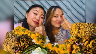 Mairen thongbamimi sinjubora aduga kili chana🤗  mukbang TammyVlogs26 [upl. by Lledniuq557]