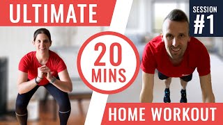 Home Workout Routine for Runners  Follow Along Session 1  No Equipment Strength Training [upl. by Aiyotal]