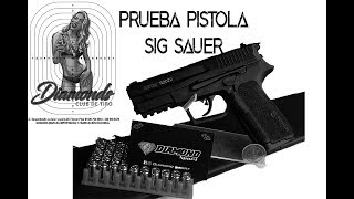 Pistola Sig Sauer Traumatica [upl. by Ainitsirc39]