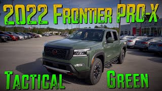 New Tactical Green 2022 Nissan Frontier PROX [upl. by Monaco]