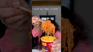 😱Maggi’s NEWLY LAUNCHED Korean Spicy Cheesy Ramen vs Korean BBQ Veg Ramen maggi shorts [upl. by Ontina]