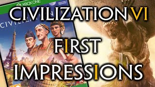 Civilization 6 Xbox One X First Impressions Review [upl. by Ocicnarf]