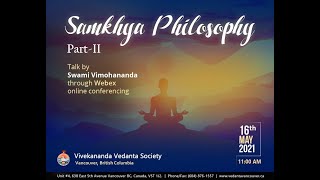 Samkhya Philosophy Part 2 Nature of Prakriti Swami Vimohananda [upl. by Nadaha]