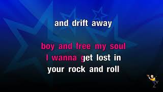 Drift Away  Dobie Gray KARAOKE [upl. by Halimaj393]