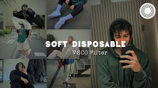 Soft Disposable VSCO photo editing tutorial  vsco filter [upl. by Lidah200]