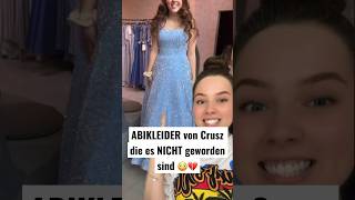 ABIBALLKLEIDER die es NICHT geworden sind🤧💔 shortvideo lustig abiball abiballkleid an zeige [upl. by Erreipnaej]