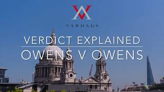 Owens v Owens  Supreme Court ruling [upl. by Bruner833]