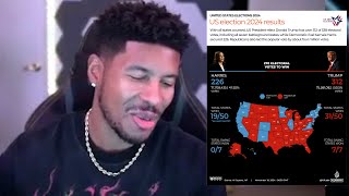 LowTierGod Reacts To Election Night 2024 With His Ape Escape Education [upl. by Maryrose]