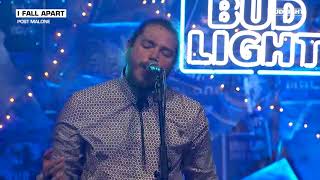 Post Malone  I Fall Apart Live From The Bud Light x Post Malone Dive Bar Tour Nashville [upl. by Driscoll]