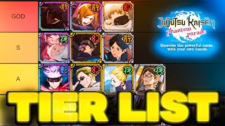 NOUVELLE TIER LIST VERSION GLOBAL NOVEMBRE 2024  JUJUTSU KAISEN PHANTOM PARADE [upl. by Iramohs]