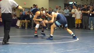 157 lbs quarter finals David Taylor Penn State vs Kyle Kiss North Carolina [upl. by Raf47]