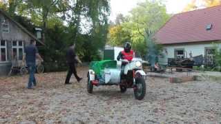 Grill Beiwagen  BBQ Sidecar  Gespannfahrer [upl. by Lilah75]