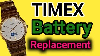 Timex Watch Battery Replacement step by step in hindi full details atozrepairinghub5686 [upl. by Ssepmet]