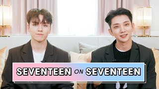 SEVENTEENS Joshua and Vernon Discuss the Inspo for Their First English Single 2 MINUS 1  Seventeen [upl. by Eitsirc]