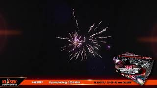 PYROTECHNOLOGY 68 SHOT 13G CAKE by KLASEK PYROTECHNICS [upl. by Enylodnewg284]