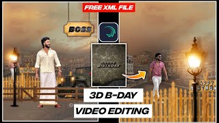 Alight Motion 3D BDay Video editing In Kannada  Alight Motion Video Editing in Kannada [upl. by Aracat425]