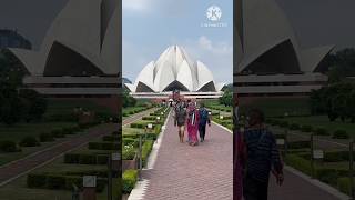 Bharotor raj dhani new delhit thoka ai podumor akritir mondir to sau ahokLotus temple Delhi delhi [upl. by Serle]