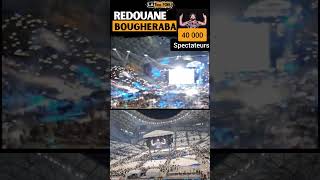 le STADE VÉLODROME explose pour REDOUANE BOUGHERABA lors de son spectacle du 220624 [upl. by Hsirt]