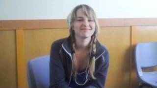 BRIDGIT MENDLER Shares GOOD LUCK CHARLIE Season 2 Secrets [upl. by Hannaoj432]