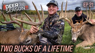 182 68quot Iowa Giant Falls Two Bucks Of A Lifetime  Deer Season 21 [upl. by Kermit]