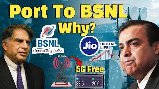 Why We Need To Port Our SIM To BSNL [upl. by Atalee]