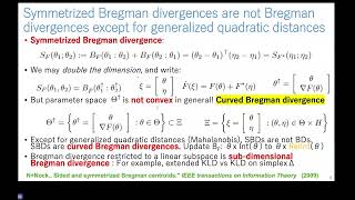 Bregman divergences and some generalizationsSur quelques généralisations des divergences de Bregman [upl. by Jessalin248]