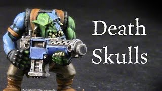 How to paint Death Skulls Space Orks [upl. by Jann]