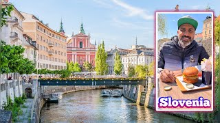 Slovenia 🇸🇮 Ljubljana city  Shockingly Beautiful 🚲🏰🇪🇺 [upl. by Enyleuqcaj]