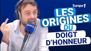 Les origines du doigt dhonneur avec David CastelloLopes [upl. by Nohcim520]