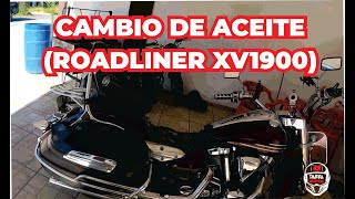 Cambio de aceite Roadliner XV1900 [upl. by Yves]