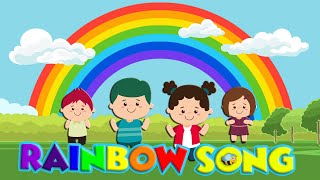 Rainbow Song  Songs for kids  Nursery rhymes amp children songs  kidsart [upl. by Christabelle]