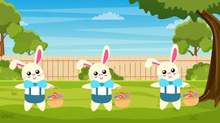 Hop Little Bunnies Hop Hop Hop  Nursery Rhymes amp Kids Song Animal SongBabykidsstudy [upl. by Adalbert795]