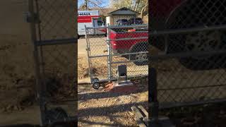 Automatic Gate Opener with 14 Sliding Chain Link Gate [upl. by Nolek878]