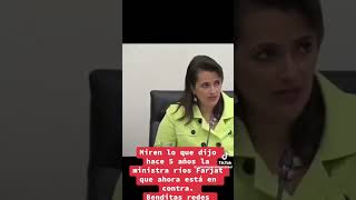 Contradicción de la ministra ministros jueces magistrados reformajudicial noroña normapiña [upl. by Gnidleif866]