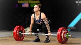 Womens 71kg CampJ  World Weightlifting Championships 2023 [upl. by Yldarb]